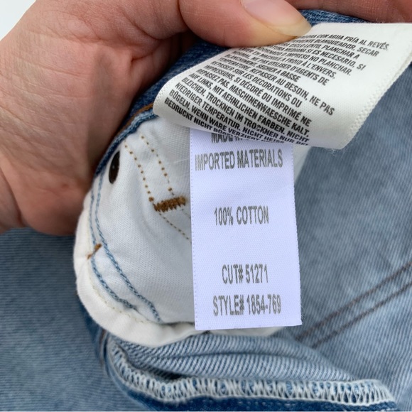 Citizens of Humanity Jeans Libby Relaxed Bootcut Straight Leg Distressed Size 27 - Picture 7 of 9